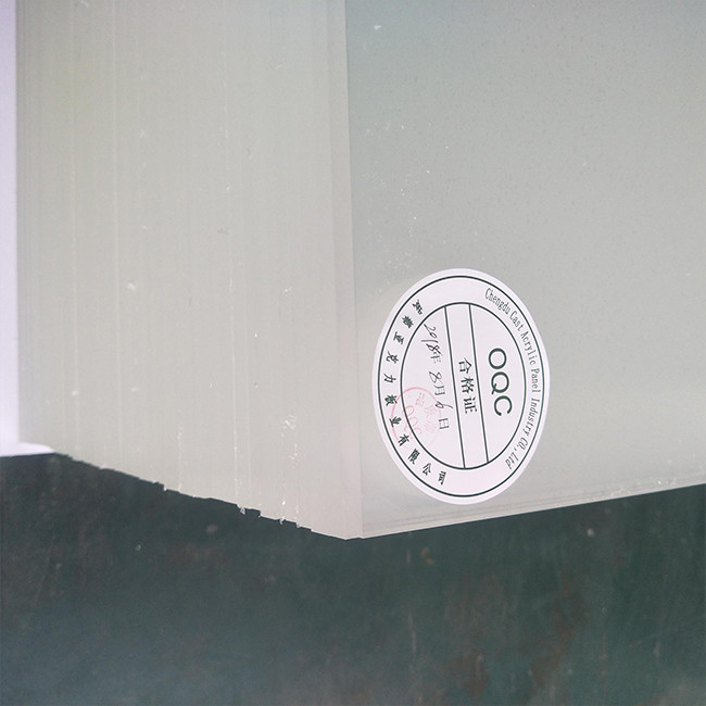 100% Virgin MMA Advertising Super Clear Acrylic Sheets 3mm