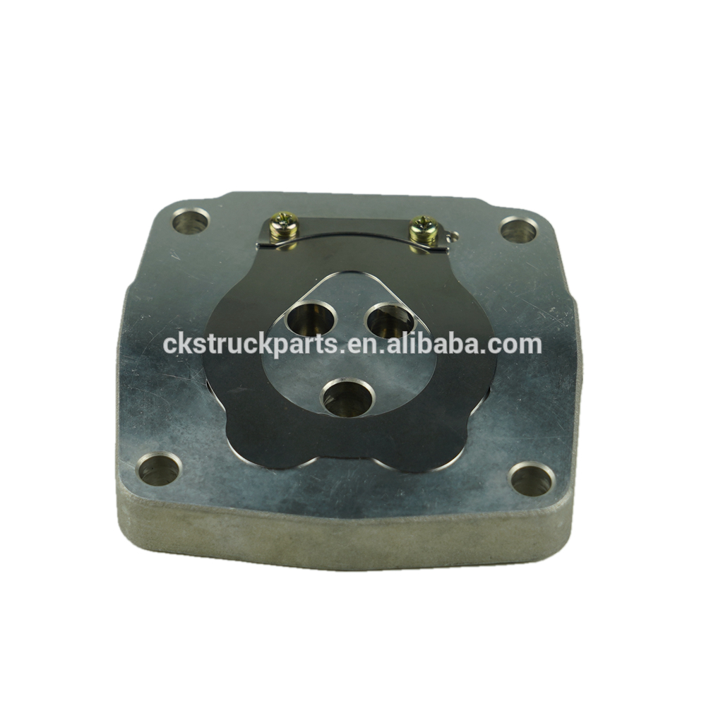 China Manufacturers Japanese Truck Diesel Engine Pneumatic Air Brake Compressor for 6WA1 Double cylinder Iron Cover Engine