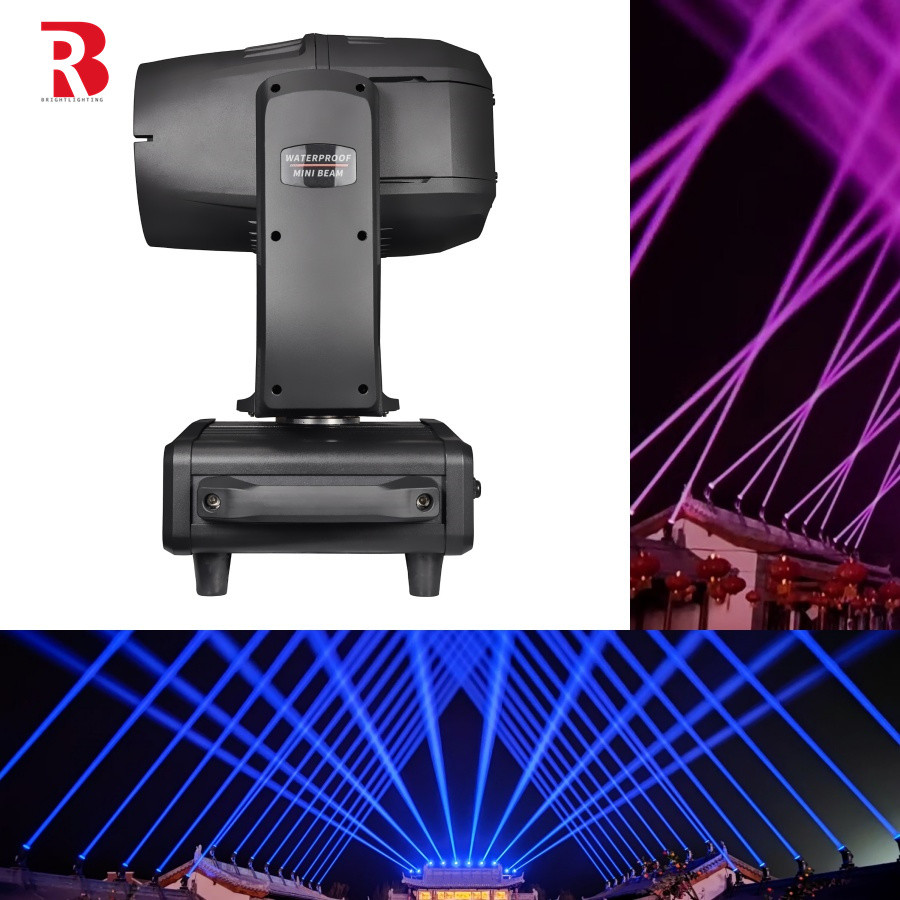 Outdoor Event Waterproof IP65 380W Sharpy Beam Moving Head Light For DJ Disco