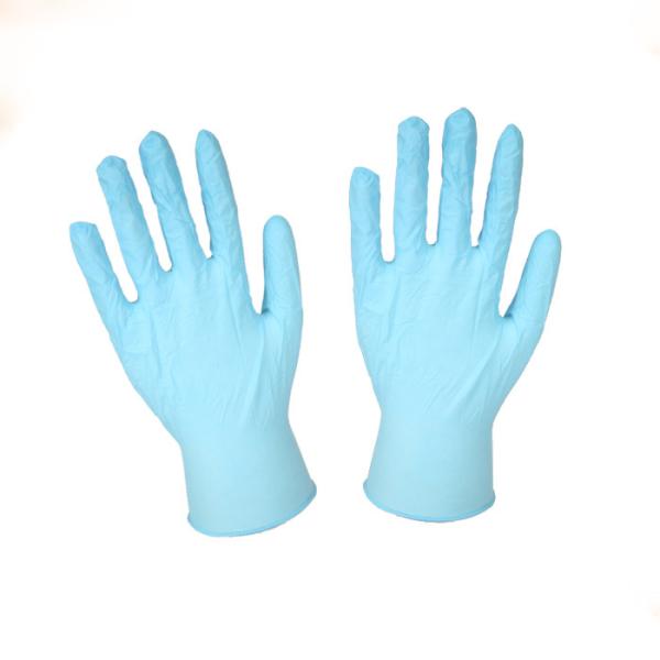Non-Sterile Disposable Protective Gloves Powder Free Examination Nitrile