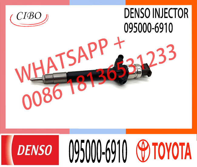 Common rail fuel injector 095000-6230 095000-7640 095000-7280 095000-6910 For TOYOTA 23670-0R170 23670-09140