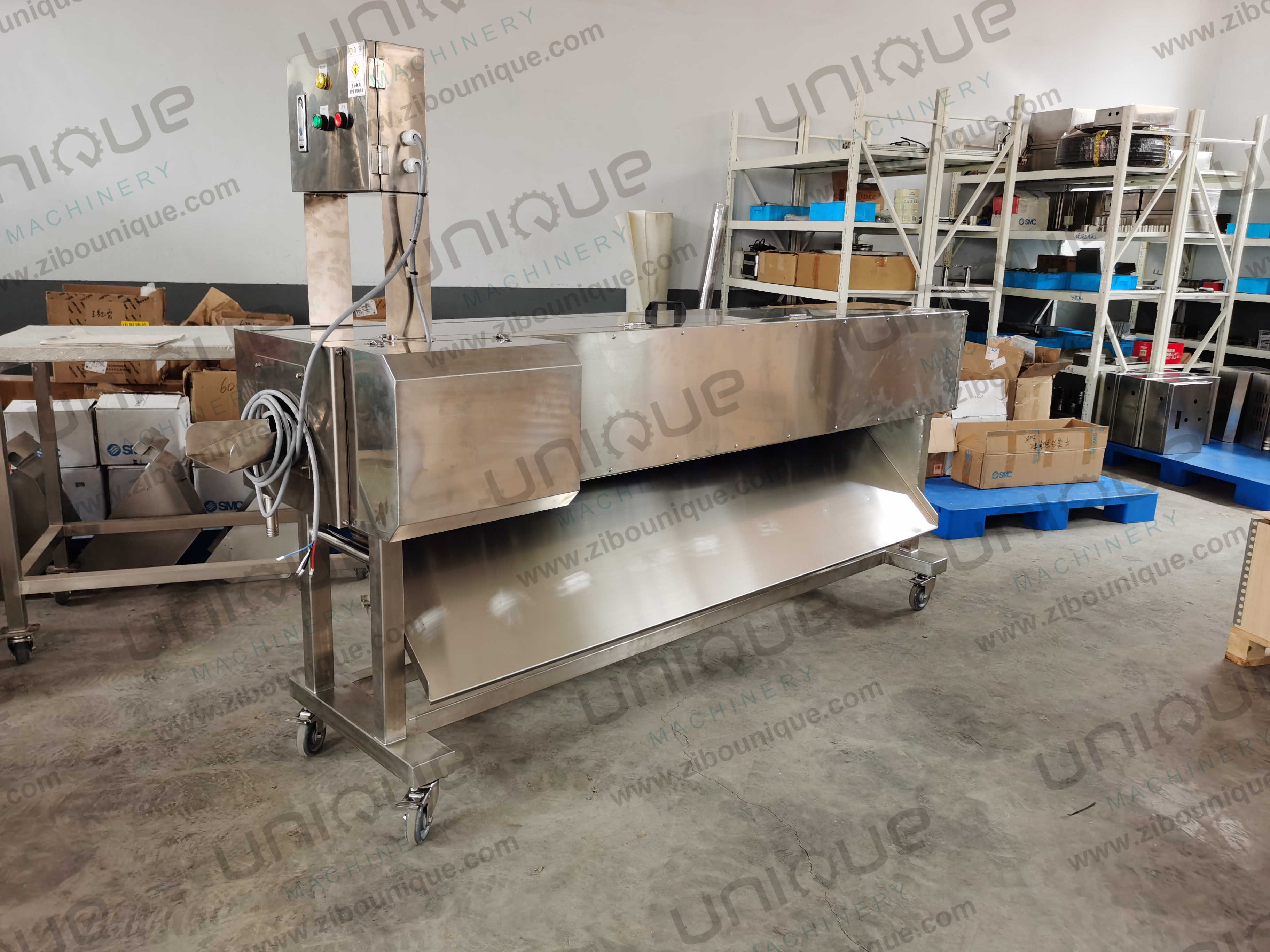 Mooli Peeler Automatic Peeling Machine for Food Processing Industries and Daikon Radish