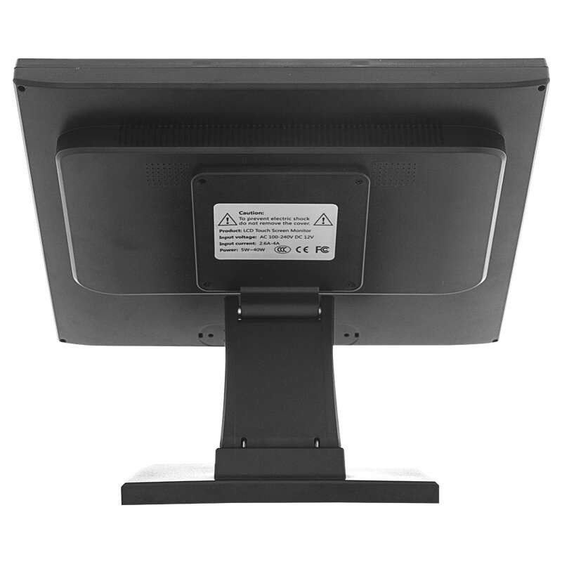 0.297mm 17 Inch Touch Screen Monitor , 5ms touch screen wall monitor for POS
