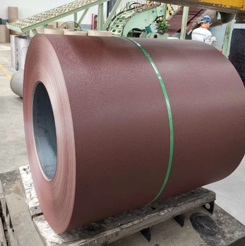 600-1250mm Textured Matt Prepainted Steel HDP Color Steel Plate