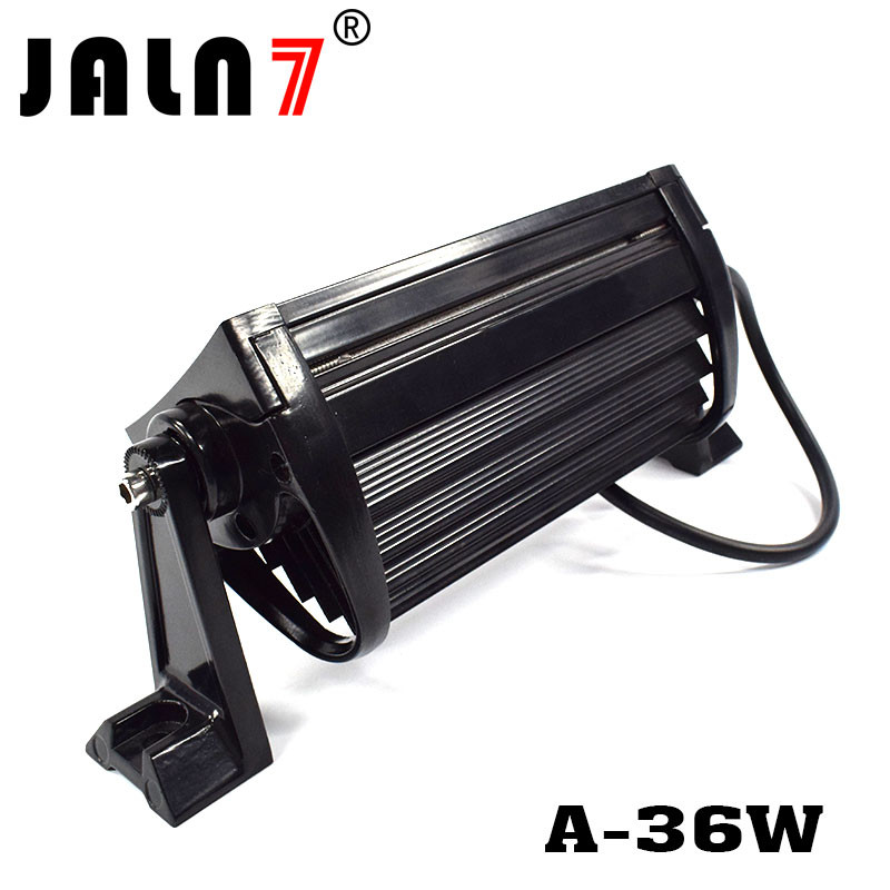 LED Light Bar JALN7 7.5Inch 36W Spot Flood Combo LED Driving Lamp Super Bright Off Road Lights LED Work Light Boat Jeep