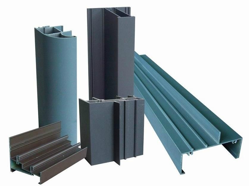 3 Tracks Aluminium Sliding Window Profile Double Glazed Window Profiles OEM Design