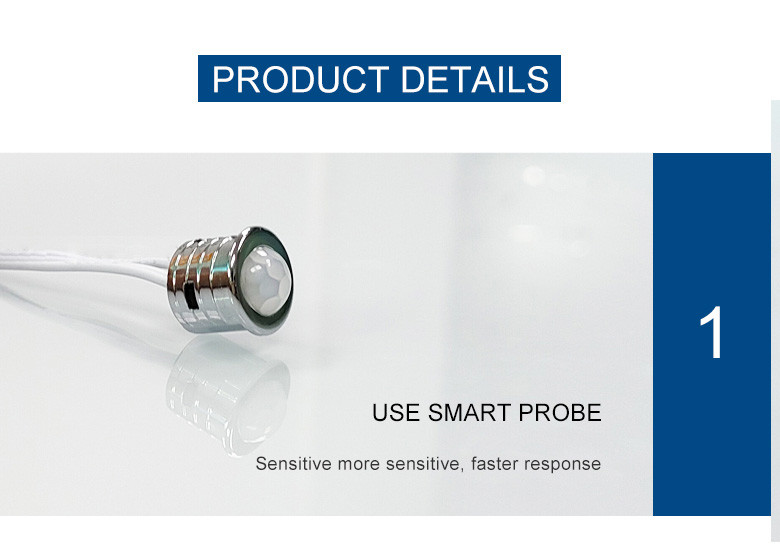Human Body Sensor LED Light Sensors with Dimming Function Separate Control