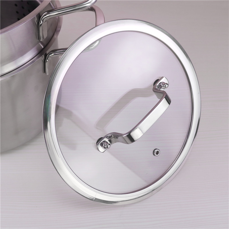 Multifunction Spaghetti Kitchen Soup Pots Stainless Steel With Strainer Insert