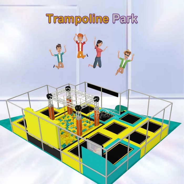 Trampoline Park Kids Play Gym Indoor Soft Children Playground Equipment