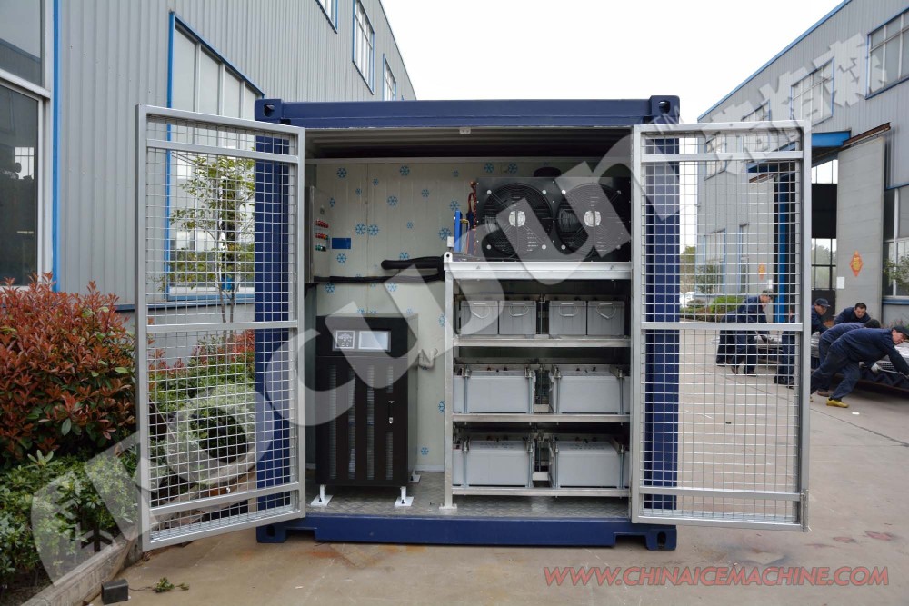 Convenient and Portable Ice Storage with Foucusun Solar Powered Container Other Capacity