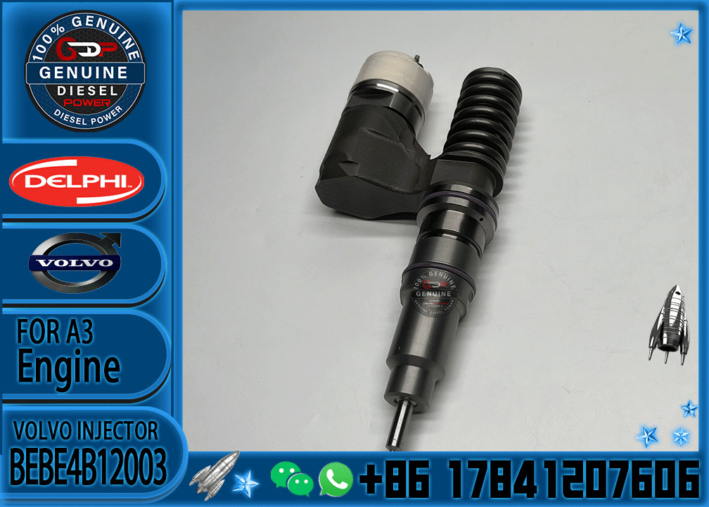 Diesel Engine Fuel Common Rail Injector BEBE4B12001 RG33967 33800-84100 BEBE4B15002 HRE329 BEBE4B12002 BEBE4B12003
