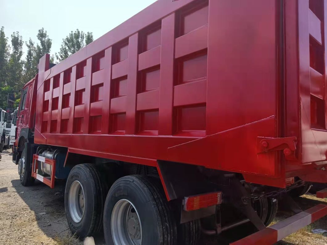 China Made Second-Hand Heavy Duty Sinotruk HOWO 336-380HP Dump Trucks for Sale