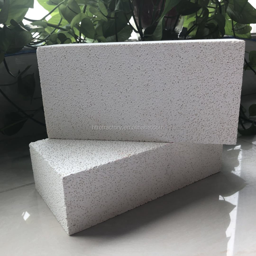High Temperature Insulation Alumina Brick 50%-68% Al2O3 Content OEM for Incinerators