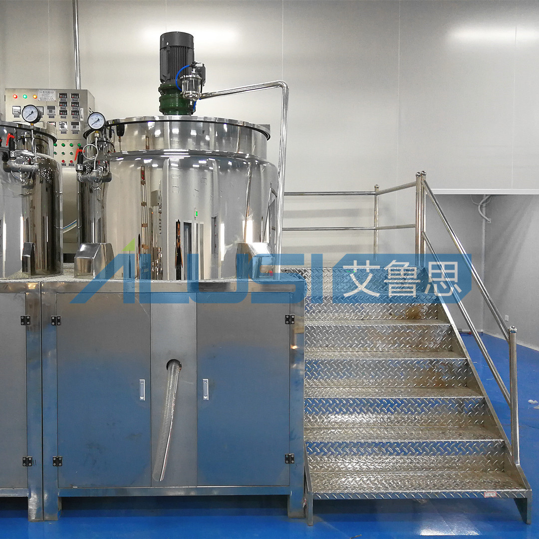 Stainless Steel Mixing Tank Shampoo Lotion Liquid Detergent Making Machine