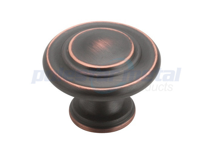 Roman Bronze Zinc Alloy Cabinet Handles And Knobs , Kitchen Cupboard Door Knobs