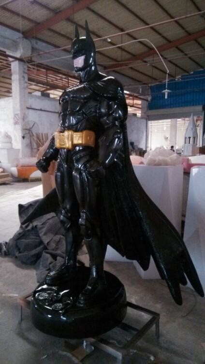 event party deco batman's car model carmobile as decoration statue in shop/ mall /event celebrity activity