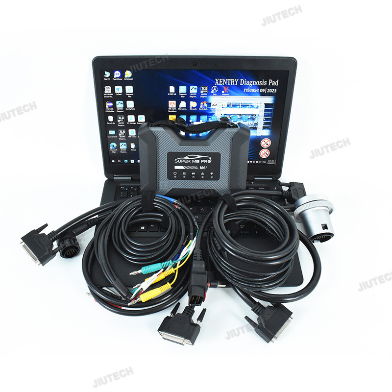 Ready to use laptop+DoIP VCI SUPER MB PRO M6 WiFi Professional Dealer Diagnostic Tool for BENZ Cars Trucks Full Fun