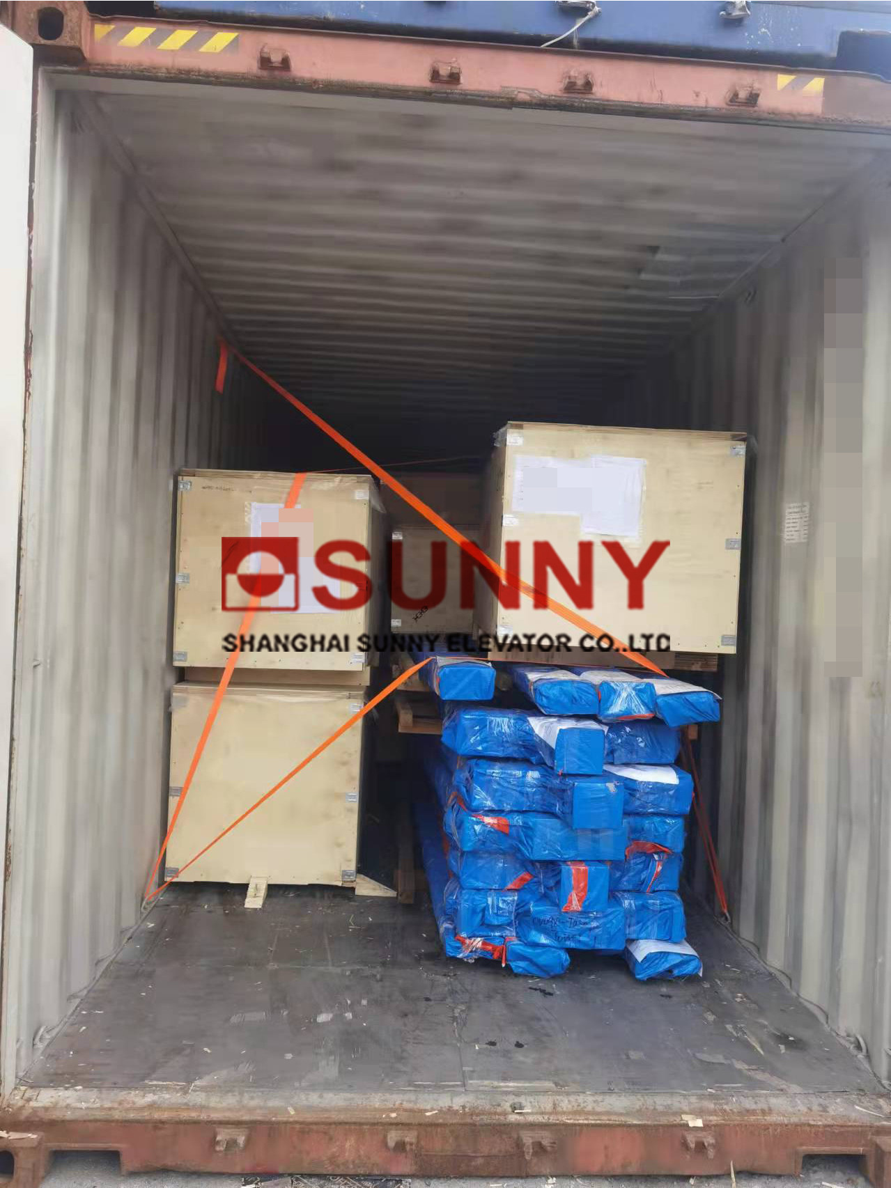 5000kg Automobile Car Freight Elevator Warehouse Cargo Lift With Two Gate