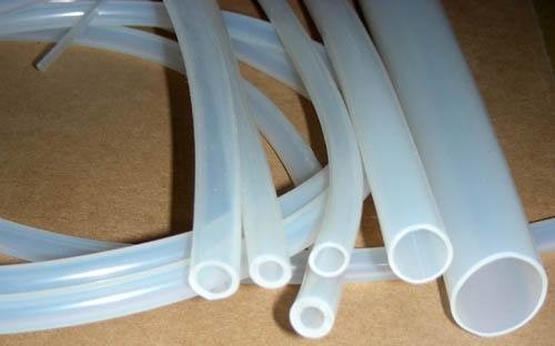Multifunctional Colored Flexible Silicone Rubber Tubing Corona Resistant , ROHS Compliant