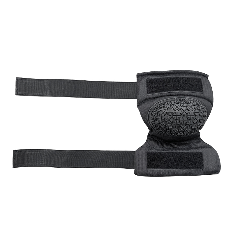 One Size Fits All Black Knee Elbow Pads for Sports Training Protection