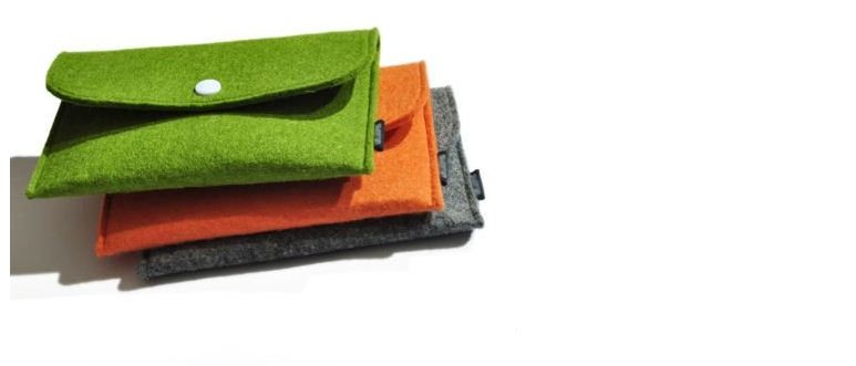 high quality reasonable price promotional felt purse factory