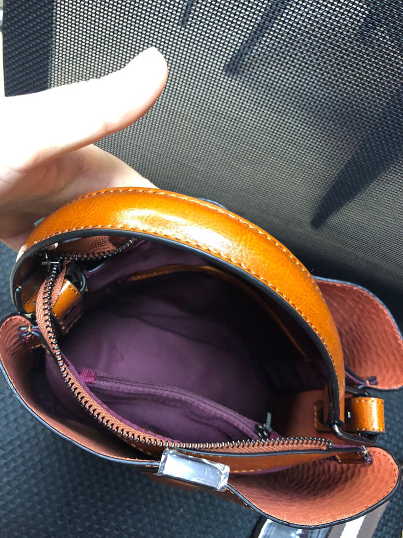 Tote Handbag Bag Women's Real Leather Corcodile Grain Big Capacity Handbag