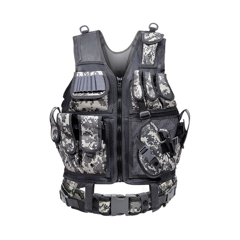 Factory OEM Custom Logo Quick Release Nylon Training Gear Harness Mounted Tactical Vest For Personal Defense Equipment