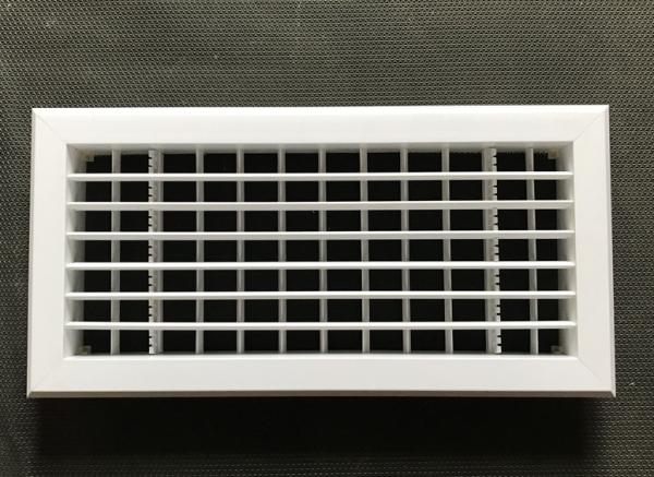Commercial Stainless Steel Vent Aluminium Double Deflection Air Grille Outlet