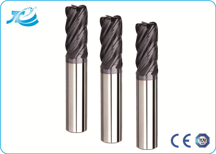 Corner Radius Solid Carbide End Mills with Diameter 1.0 - 12.0 And R 0.2 - 2.0 Corner