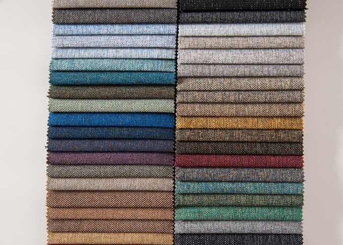 Fabric manufacturer cheap linen look fabric for home deco upholstery sofa linen fabric