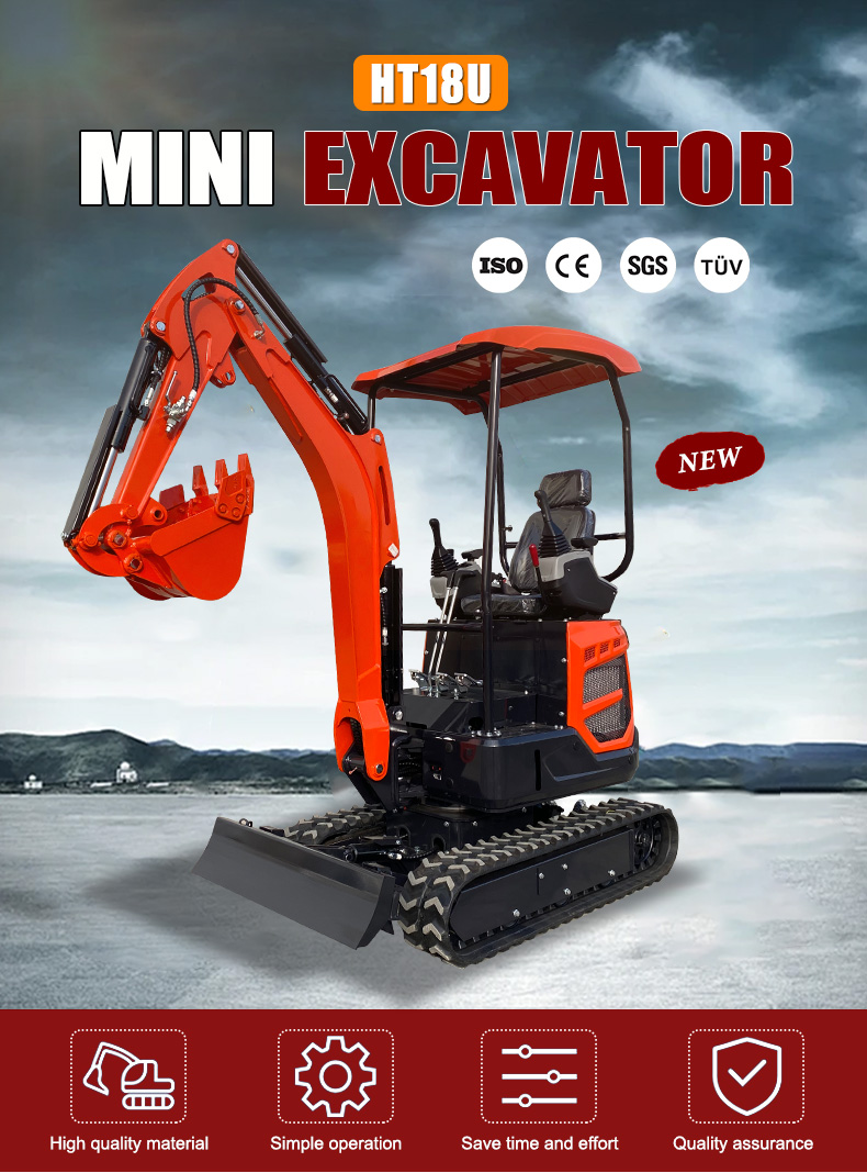 HT18U Mini Excavator