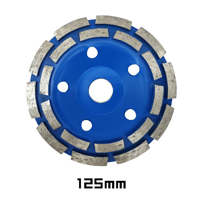 Abrasive Double Row Diamond Cup Wheel 150mm 180mm 230mm