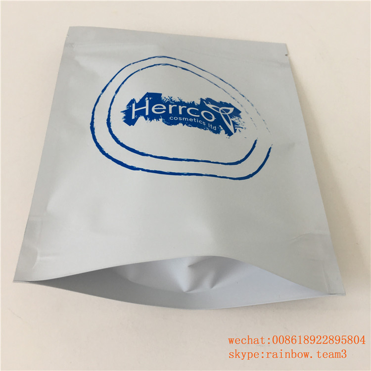 Factory Price Laminated Matte Facial Mask Cosmetic Lotion Sample Sachet For 3Ml 5ML 10ML Makeup fluid Pouch