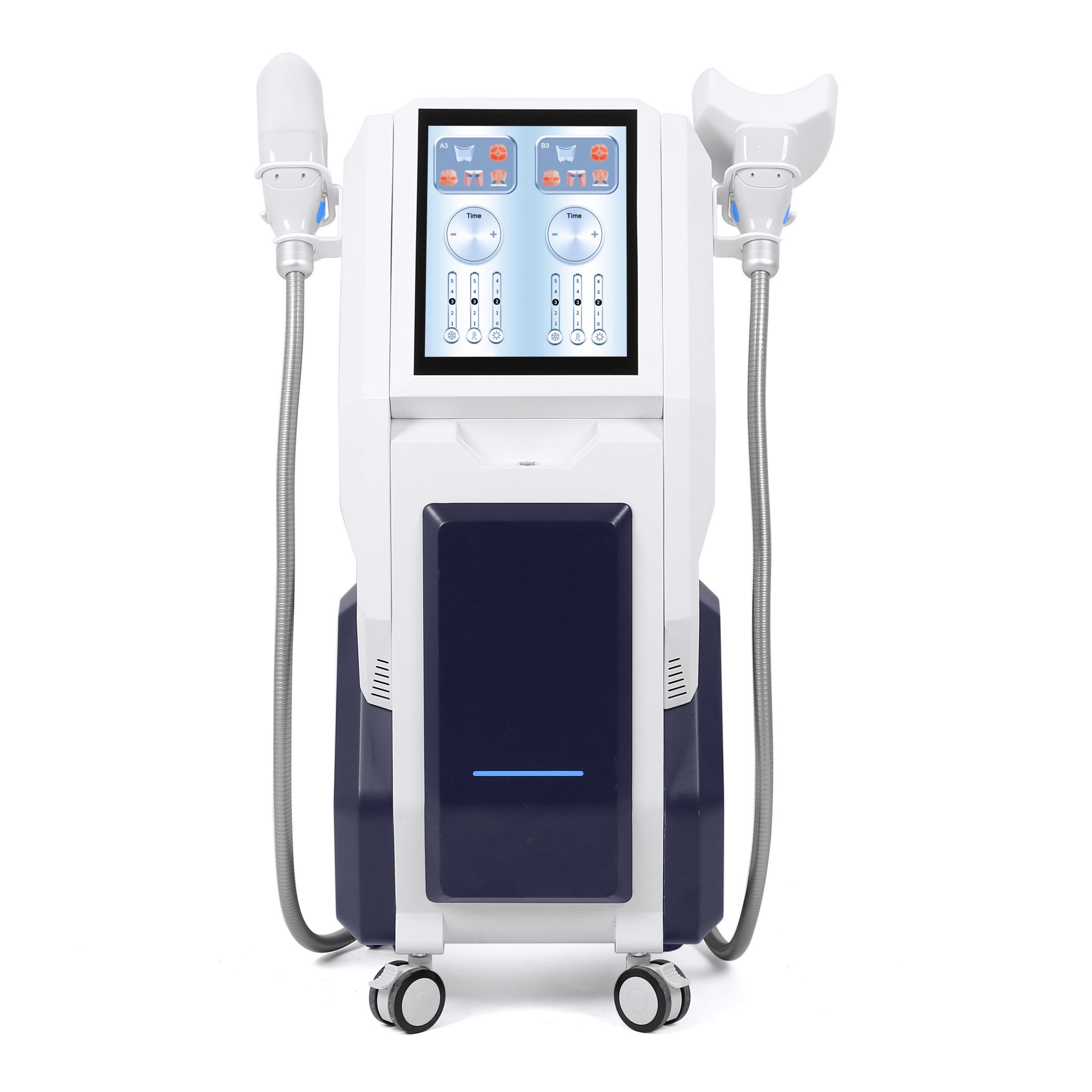 Body 360 Fat Freezing Machine , 7 Handles Lipolysis Cryo Weight Loss Machine