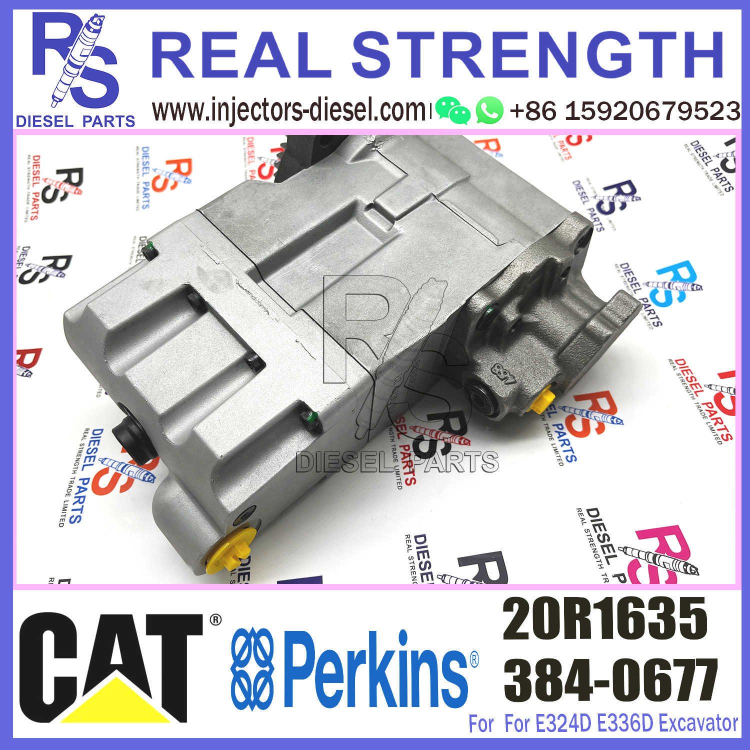 Diesel engine injection pump 476-8766 384-0677 20R-1635 for caterpillar C7 C9 fuel injection pump for Caterpillar excava