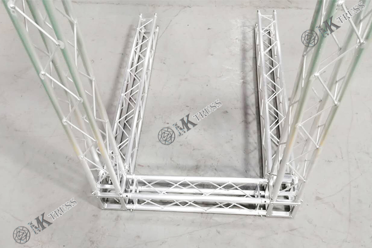 Light Weight Aluminum Mobile Mini Trusses Stand Pipe And Drape for Exhibition Partner