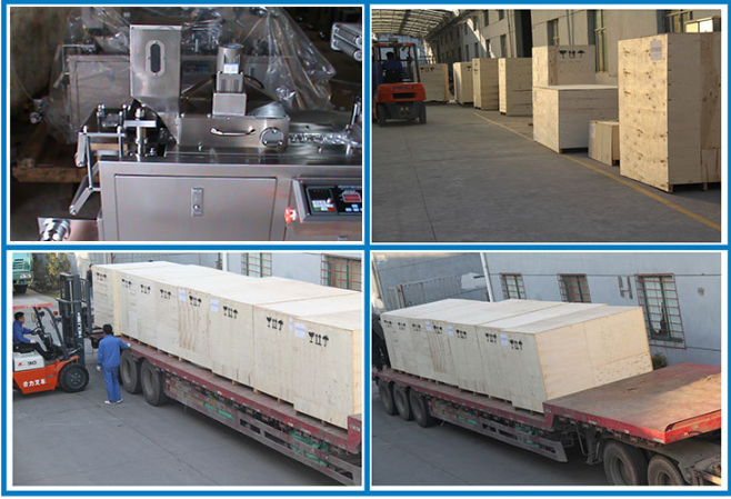 Automatic Electric Blister Packaging Machine 2400 Strip/H For Chemical