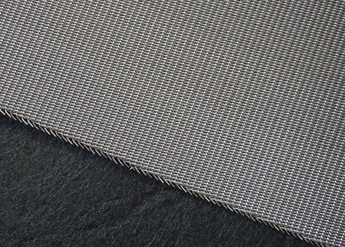 Industrial Conveyor Wire Mesh Belt Reverse Twill Dutch Weave 1m Width