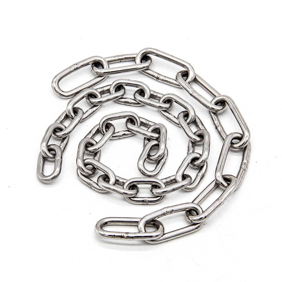 Unisex Silver Toned Tarnish Resistant 316 Stainless Steel Chain 18 Inch Stainless Steel Chain