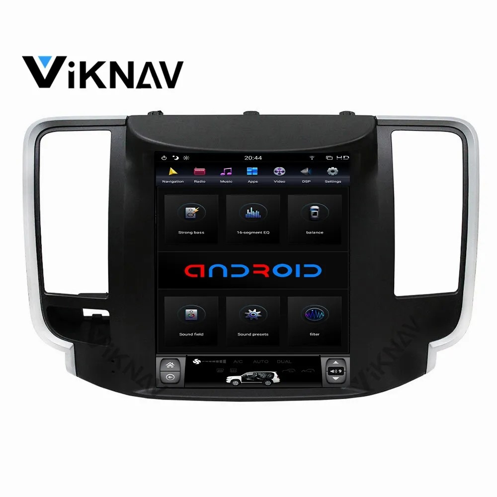 For 2008-2012 Nissan Teana 10.4 Inch Android Auto Navigation Multimedia DVD Player Android Wireless Carplay 4G BT