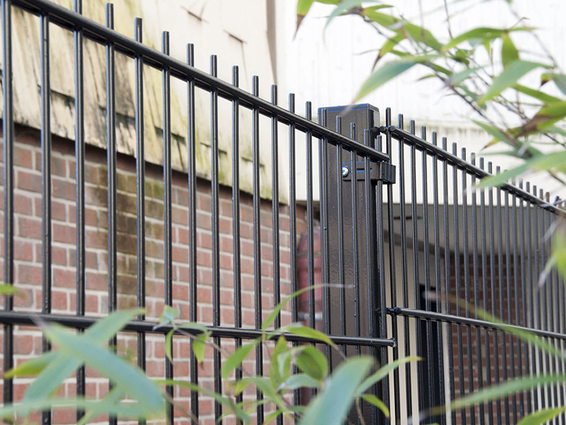 double wire mesh fence panel