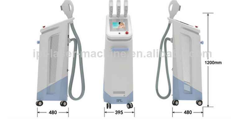 3 in1 laser elight ipl rf cavitation machine for hair removal wrinkle removal