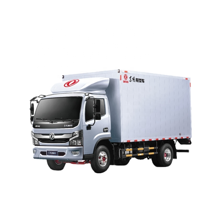 Gross Vehicle Weight 13100 4 Cylinders Sale 4.5T 5.5T 4X2 Mini Light Van Cargo Truck