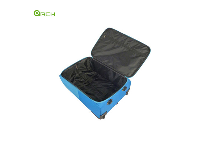 Economic 600D Polyester Trolley Case Soft Sided Luggage with in Line Wheels