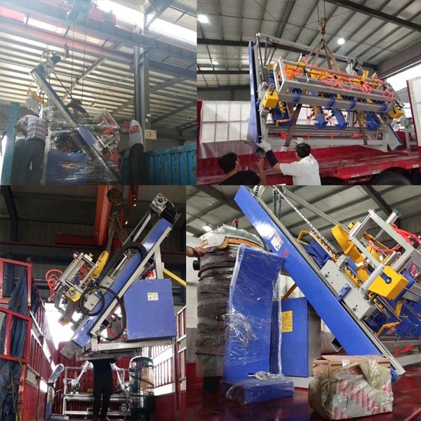 800*1200mm Yellow Birch Wooden Block Pallet Nailer Machine