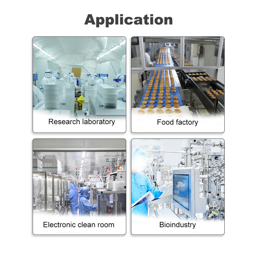 Air Conditioning Equipment Fan Filter Unit Double Fan Purification Filter Unit 4 × 4 Size Fan Pharmaceutical Industry