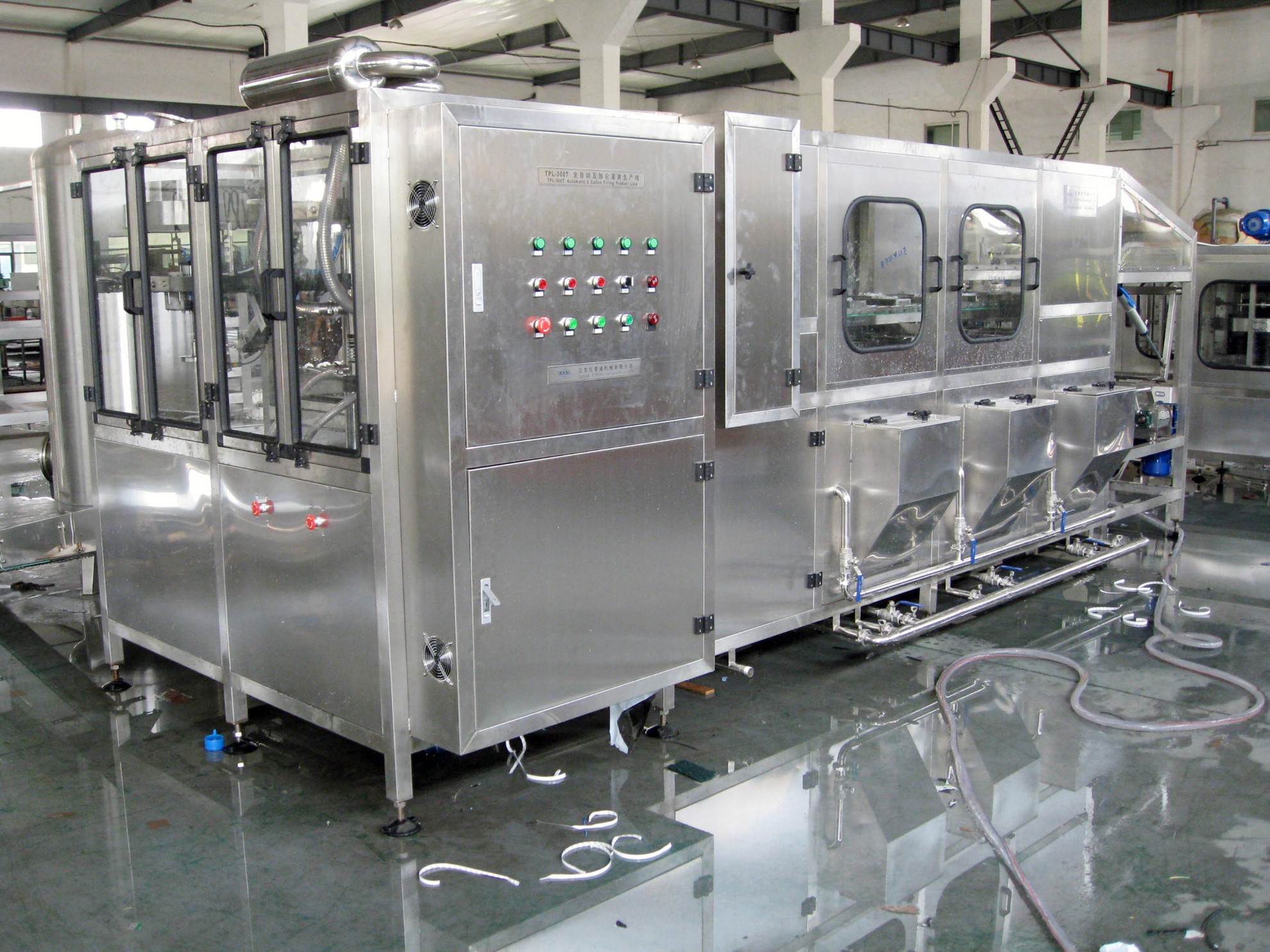 Stable High Efficiency 5 Gallon Water Filling Machine Washing And Capping