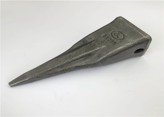 SK200 Kobelco Excavator Bucket Teeth , HRC60 Rock Teeth For Excavator Bucket