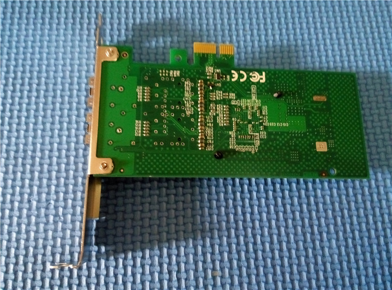 PCIe x1 1000Base-FX Dual SFP Port Fiber NIC 1000Mbps Fiber Optic Network Interface Cards 1G Desktop PC Network Adapter