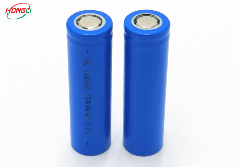 Rechargeable Battery 18650 3.7 V 1500mah lithium ion Battery for Solar LED Bulb